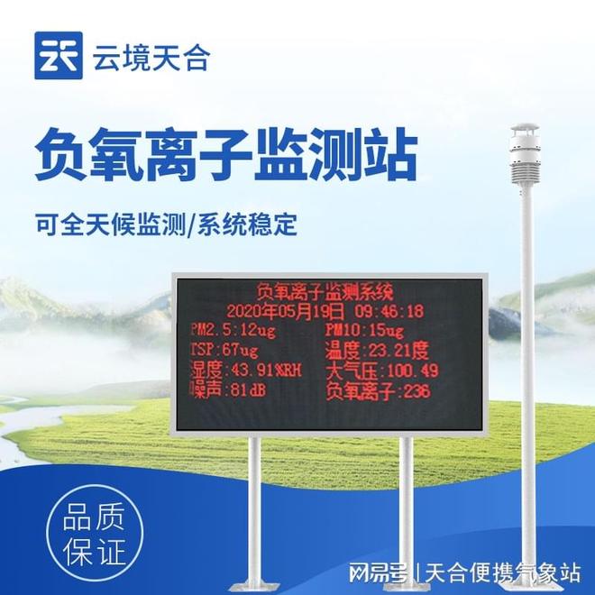 负氧离子监测站全国TOP5—山东云境天合(图1)